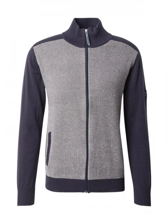 Foto van product Petrol Industries Gebreid vest navy / lichtgrijs