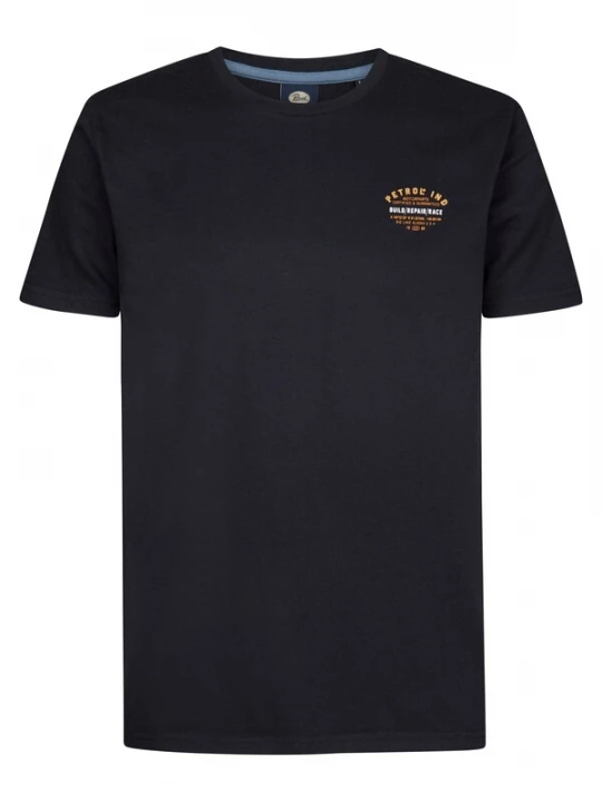 Foto van product PETROL INDUSTRIES MEN Shirt enziaan / oranje / zwart / wit