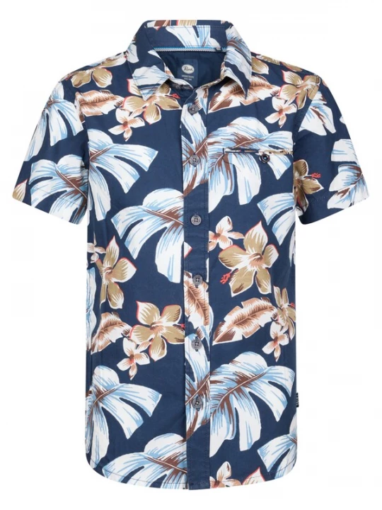 Foto van product Petrol Industries Overhemd 'Balboa' blauw / gemengde kleuren