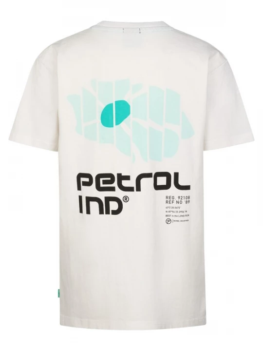 Foto van product Petrol Industries Shirt 'Aguila' blauw / zwart / wit