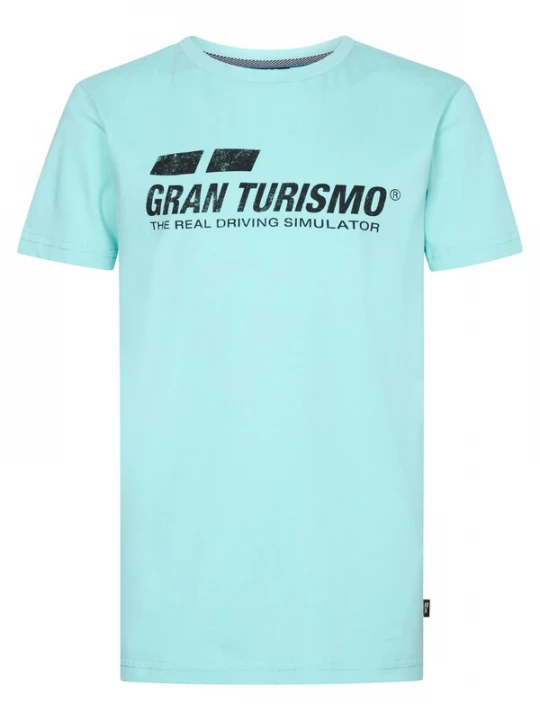 Foto van product Petrol Industries Shirt aqua / zwart