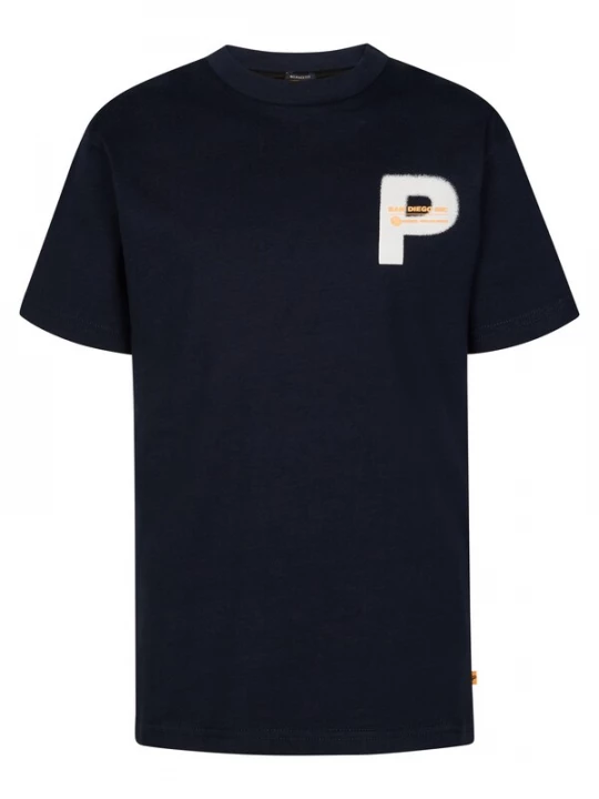 Foto van product Petrol Industries Shirt 'Bandolera' navy / wit