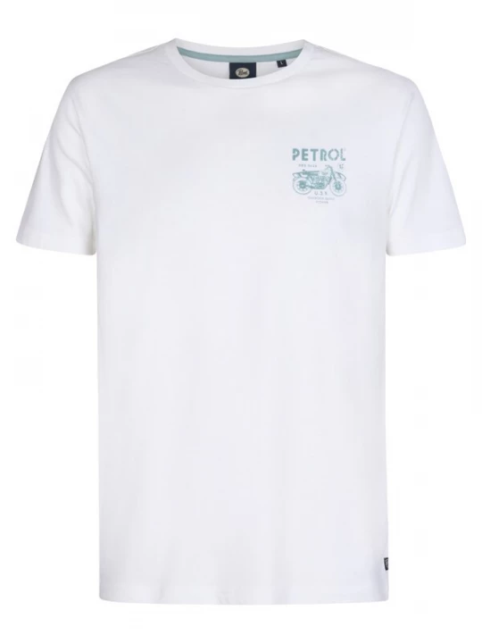 Foto van product Petrol Industries Shirt 'Bayfrontstone' blauw / wit