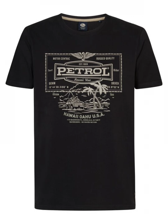 Foto van product Petrol Industries Shirt beige / zwart