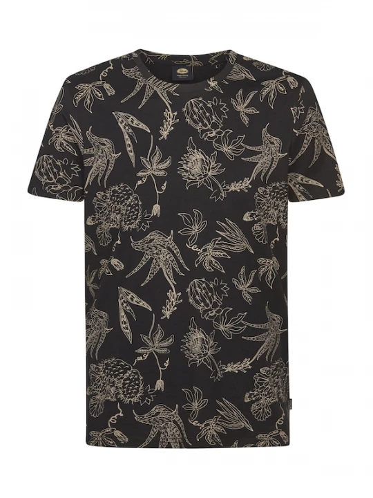 Foto van product Petrol Industries Shirt beige / zwart