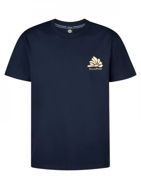 Foto van product Petrol Industries Shirt blauw / geel
