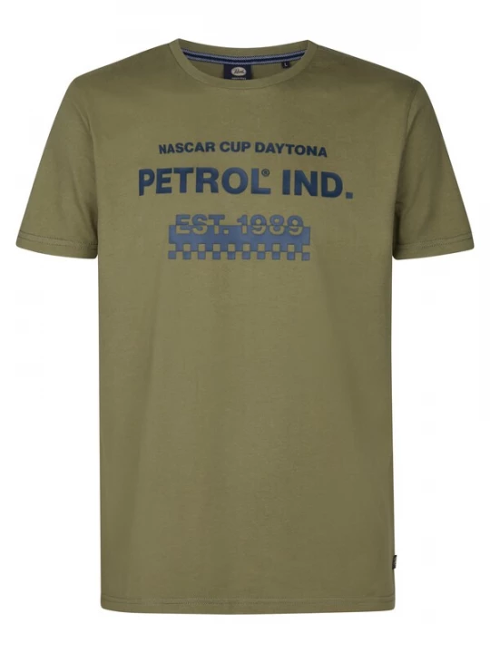 Foto van product Petrol Industries Shirt blauw / kaki