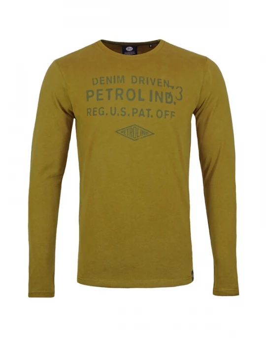 Foto van product Petrol Industries Shirt blauw / olijfgroen