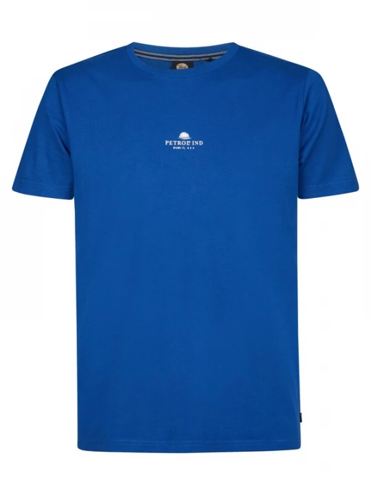Foto van product Petrol Industries Shirt blauw / wit