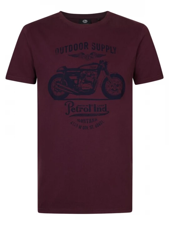 Foto van product Petrol Industries Shirt 'Bottineau' bruin / zwart