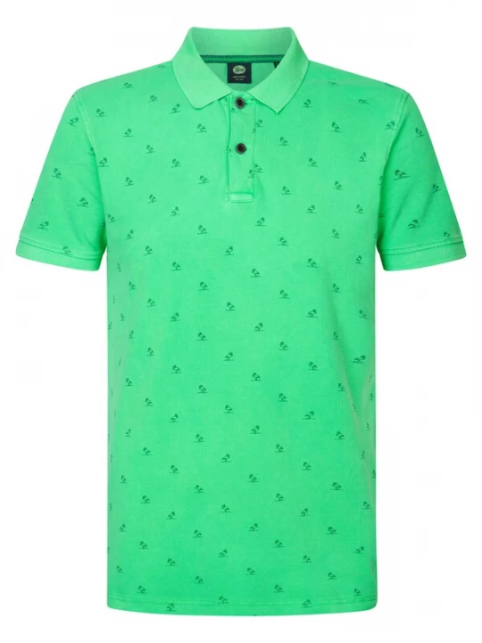 Foto van product Petrol Industries Shirt 'Breeze' groen / donkergroen