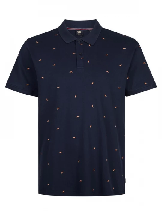 Foto van product Petrol Industries Shirt 'Chassis' blauw / groen / lichtoranje