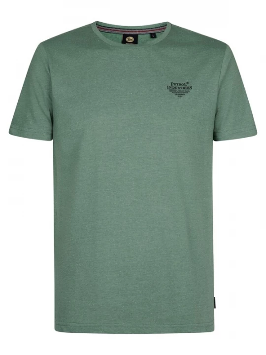 Foto van product Petrol Industries Shirt 'Cosmos' groen / donkergroen