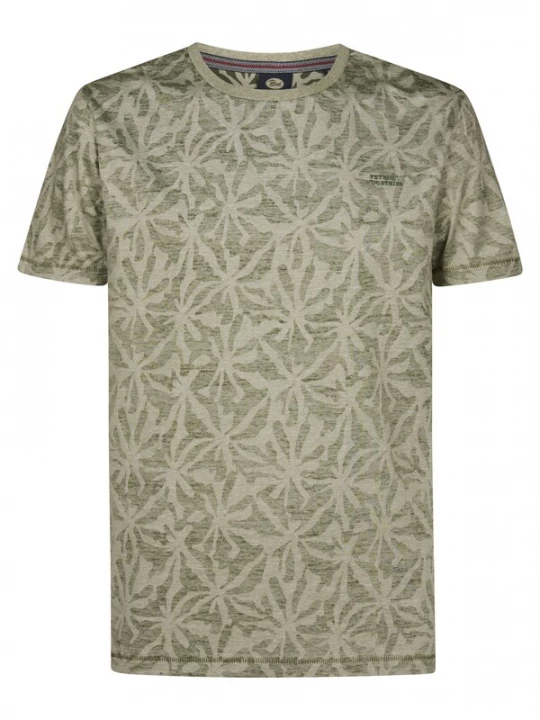 Foto van product Petrol Industries Shirt 'Cromo' kaki / groen gemêleerd