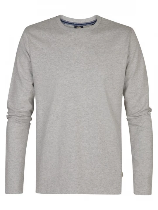 Foto van product Petrol Industries Shirt 'Dolphinpark' lichtgrijs