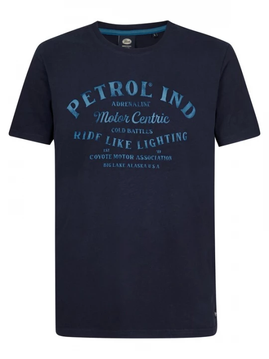 Foto van product Petrol Industries Shirt donkerblauw / zwart