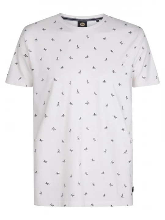 Foto van product Petrol Industries Shirt 'Doral' navy / wit