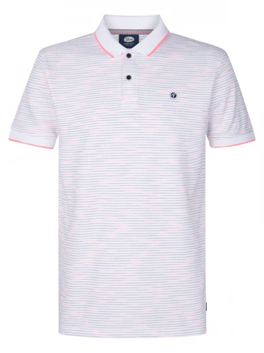 Foto van product Petrol Industries Shirt 'Drift' blauw / pink / wit