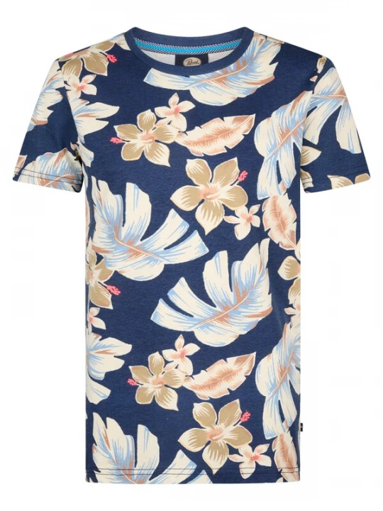 Foto van product Petrol Industries Shirt 'Fisherway' blauw / gemengde kleuren