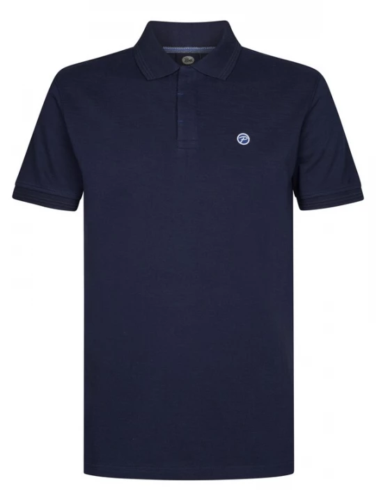 Foto van product Petrol Industries Shirt 'Flamingo' blauw / wit