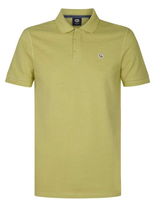 Foto van product Petrol Industries Shirt 'Flamingo' pastelgroen / wit