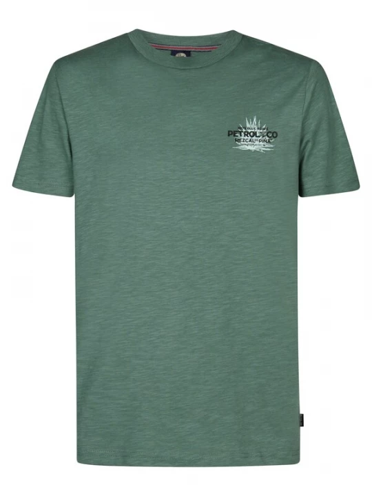 Foto van product Petrol Industries Shirt 'Fuego Sur' mintgroen / spar / zwart
