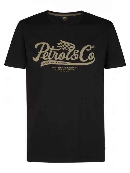 Foto van product Petrol Industries Shirt geel / zwart