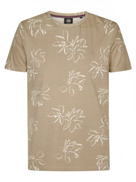 Foto van product Petrol Industries Shirt 'Grafito' beige / wit