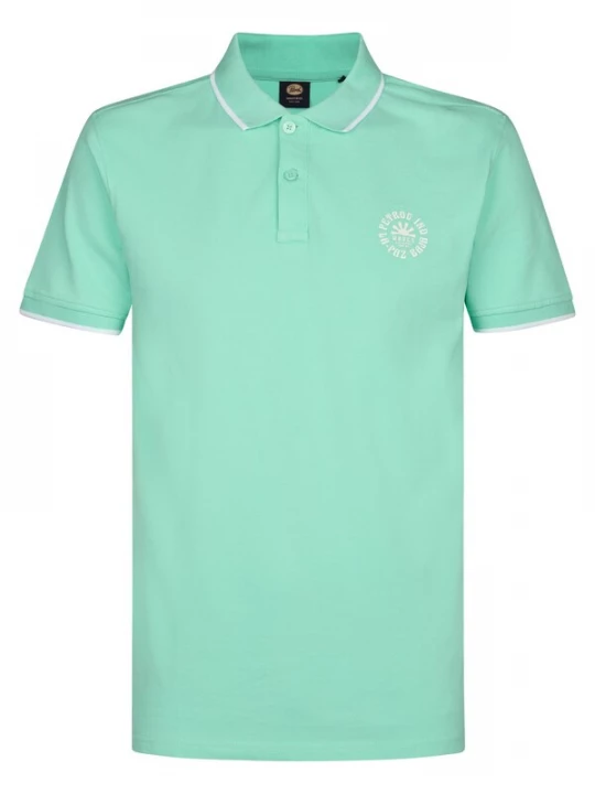 Foto van product Petrol Industries Shirt groen / wit