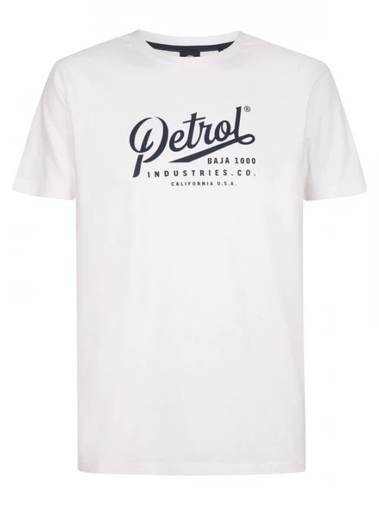 Foto van product Petrol Industries Shirt 'Huracán' nachtblauw / wit