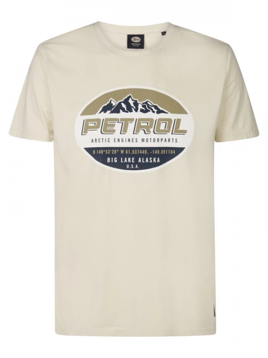 Foto van product Petrol Industries Shirt 'Kennicott' beige / zwart / offwhite