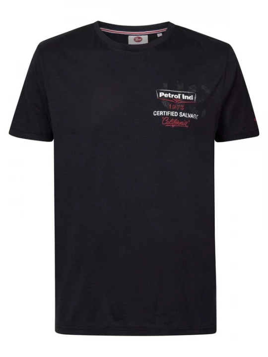 Foto van product Petrol Industries Shirt kersrood / zwart / offwhite