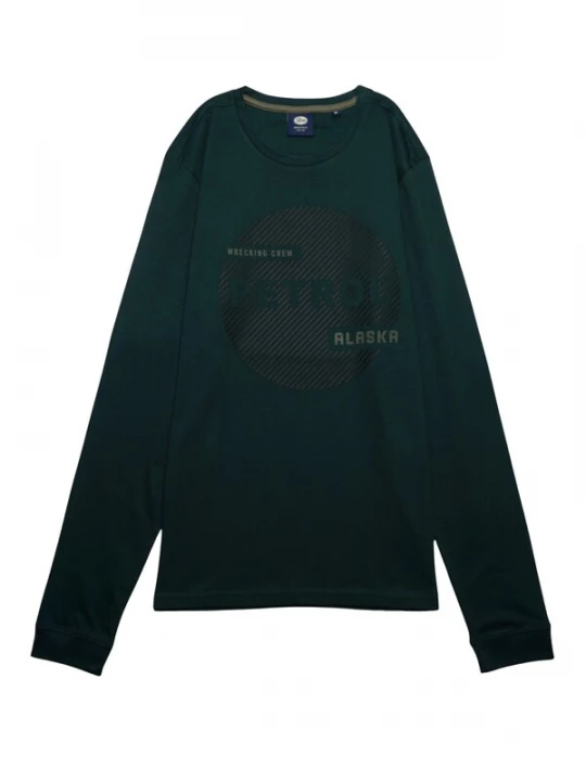 Foto van product Petrol Industries Shirt kiwi / spar / zwart