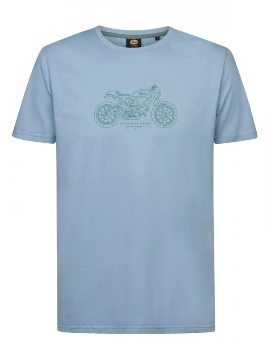 Foto van product Petrol Industries Shirt lichtblauw