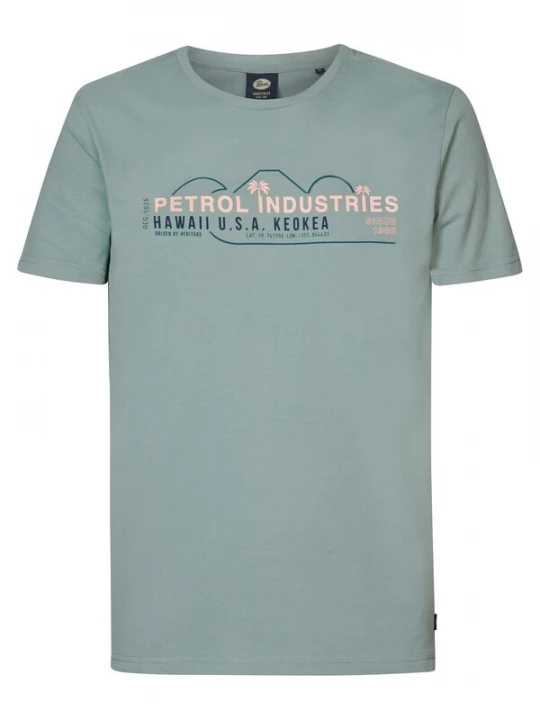 Foto van product Petrol Industries Shirt lichtblauw / groen / pink