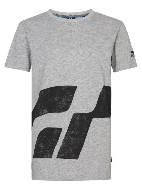 Foto van product Petrol Industries Shirt lichtgrijs / zwart