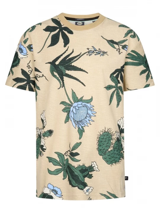 Foto van product Petrol Industries Shirt 'Mariachi' beige / blauw / groen