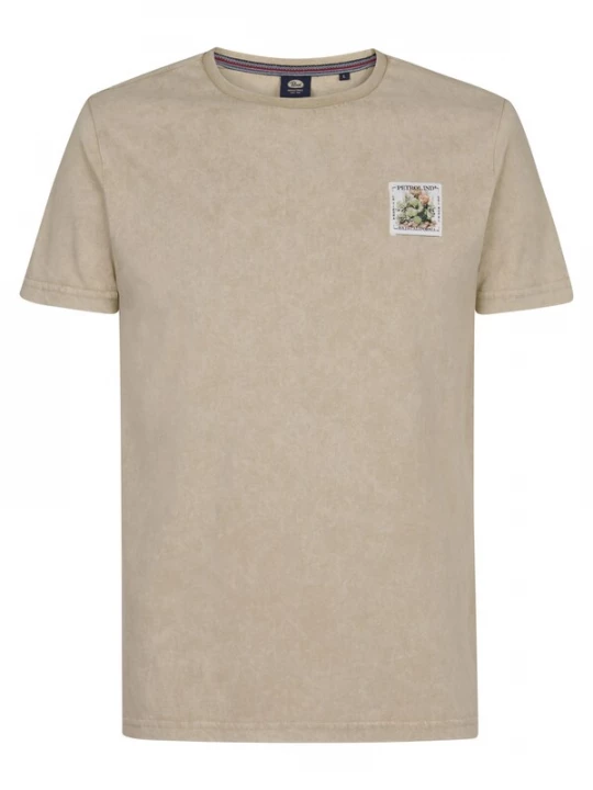 Foto van product Petrol Industries Shirt 'Mineral' beige / gemengde kleuren