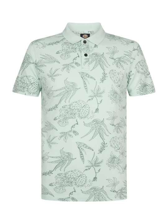 Foto van product Petrol Industries Shirt mintgroen / lichtgroen