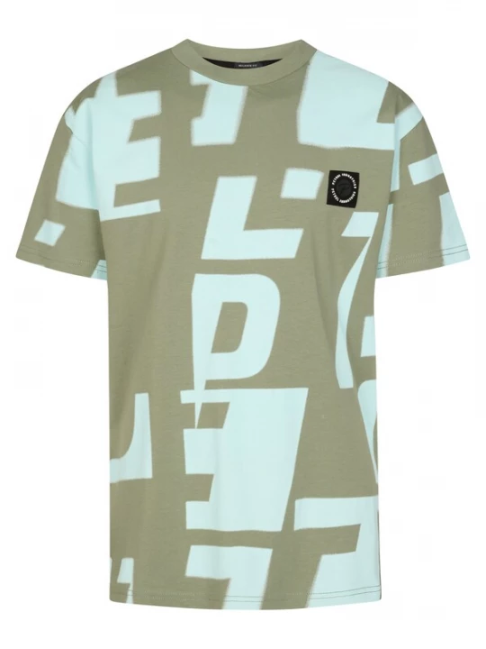 Foto van product Petrol Industries Shirt 'Montaña' blauw / groen