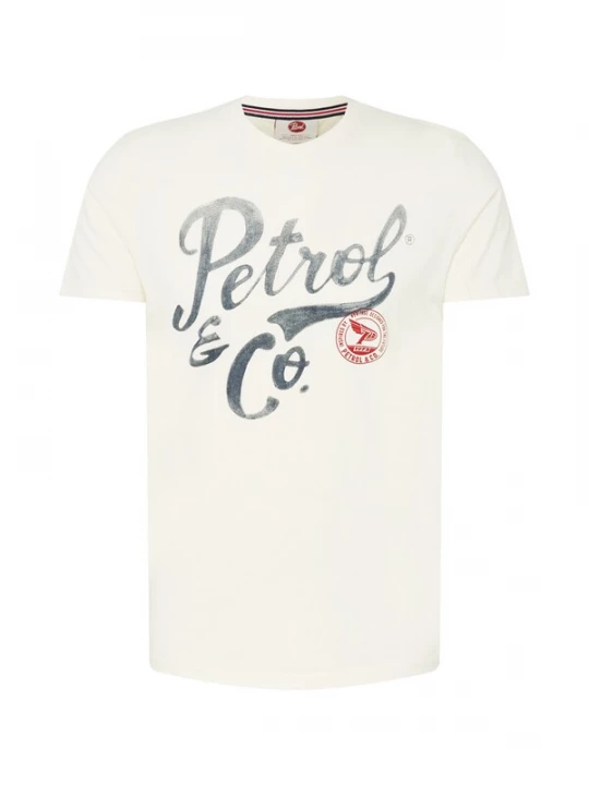 Foto van product Petrol Industries Shirt nachtblauw / donkerrood / wit