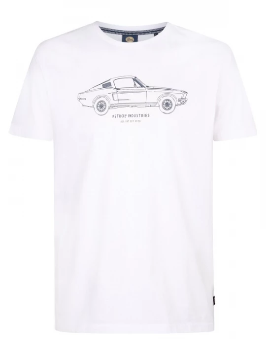 Foto van product Petrol Industries Shirt navy / wit