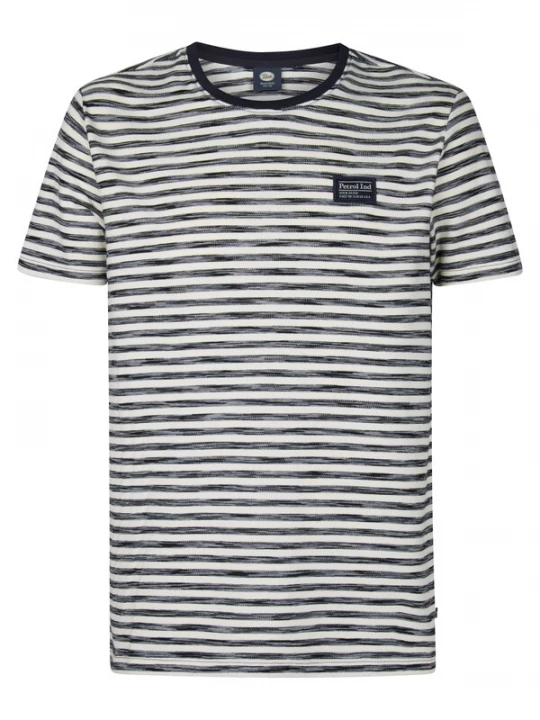 Foto van product Petrol Industries Shirt 'Oceanbreezeview' marine / wit