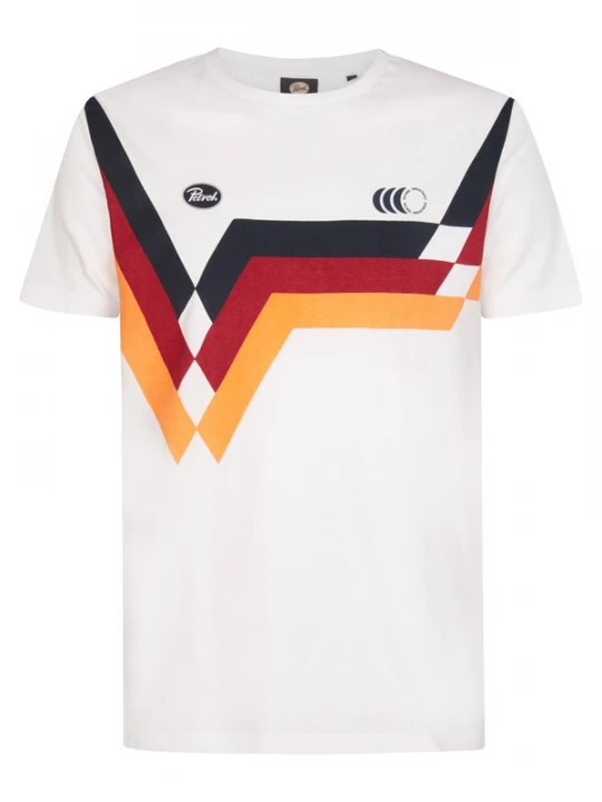 Foto van product Petrol Industries Shirt 'Ola Grande' gemengde kleuren / wit
