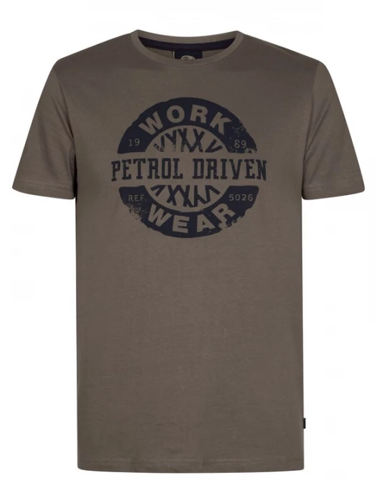 Foto van product Petrol Industries Shirt olijfgroen