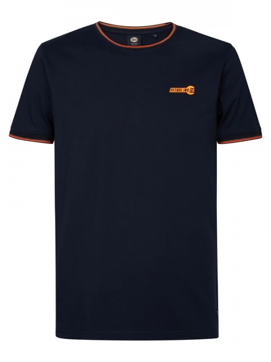 Foto van product Petrol Industries Shirt oranje / zwart