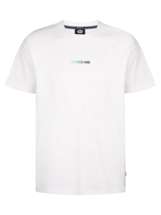 Foto van product Petrol Industries Shirt 'Palmsview' zwart / wit