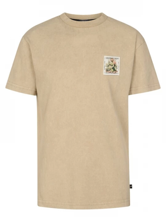 Foto van product Petrol Industries Shirt 'Pitaya' beige / oranje / wit