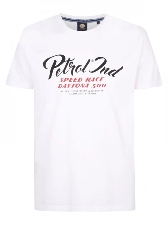 Foto van product Petrol Industries Shirt rood / zwart / wit