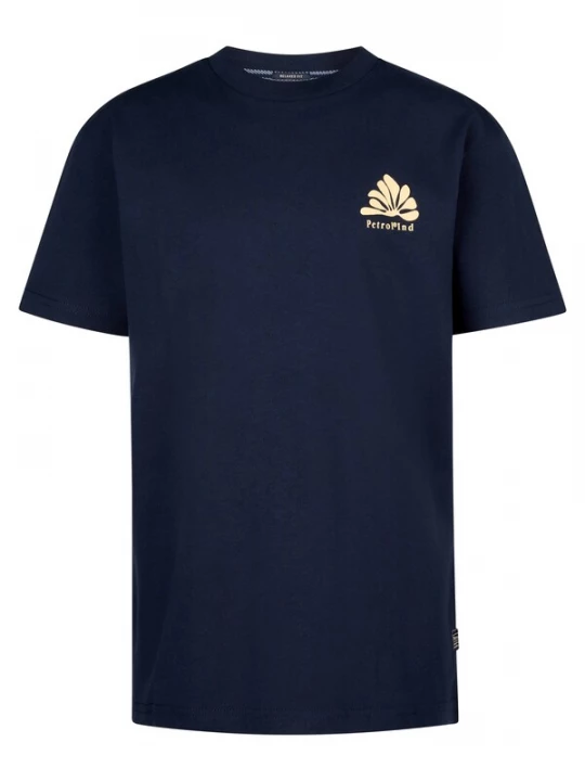 Foto van product Petrol Industries Shirt 'Schooner' blauw / geel